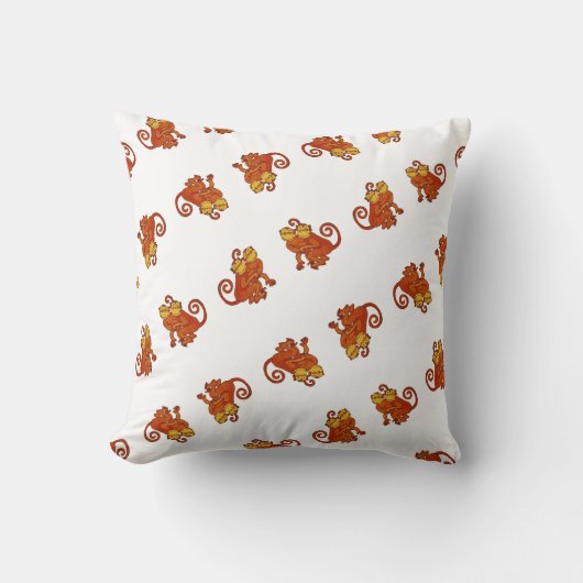 Niedliche Aquarelltiere Kissen (Vorderseite)