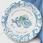 Niedliche Aquarelltöne Personalisierte Teller