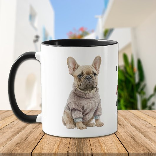 Niedliche Arbeit für meinen Hund Tasse