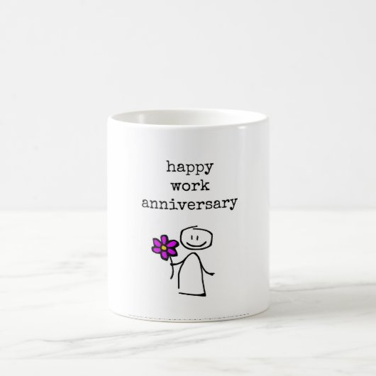 Niedliche Arbeit Jubiläumsgeschenk, Mitarbeiter, C Kaffeetasse (Mittel)