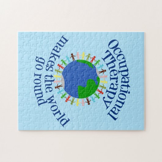 Niedliche Arbeitstherapie Puzzle (Horizontal)