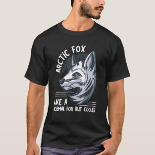 Niedliche Arktis wie eine normale Foxenlandschaft T-Shirt