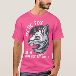Niedliche Arktis wie eine normale Foxenlandschaft T-Shirt