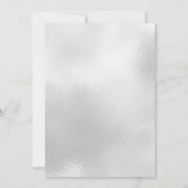 Niedliche arktische Wintertiere Einladung (Rückseite)