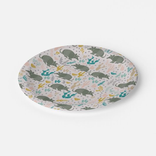 Niedliche Armadillo Paper Teller (Schrägansicht)