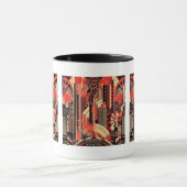 Niedliche Art Deco Liebhaber Tasse (Zentrum)