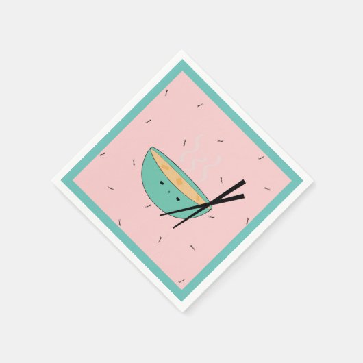 Niedliche asiatische Ramen-Suppen-Papierservietten Serviette (Ecke)