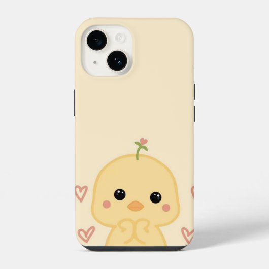 Niedliche ästhetische iPad Smart Cover iPhone Hülle (Rückseite)