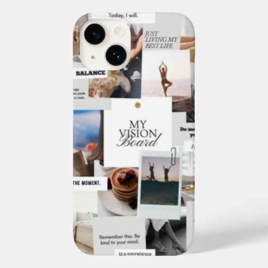 Niedliche ästhetische Phonecase Case-Mate iPhone Hülle (Rückseite)