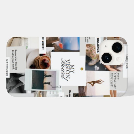 Niedliche ästhetische Phonecase Case-Mate iPhone Hülle (Rückseite (Horizontal))