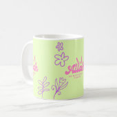 Niedliche ästhetische Tasse (Vorderseite Links)