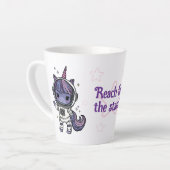 Niedliche Astro Unicorn-Tasse Milchtasse (Linke Ecke)