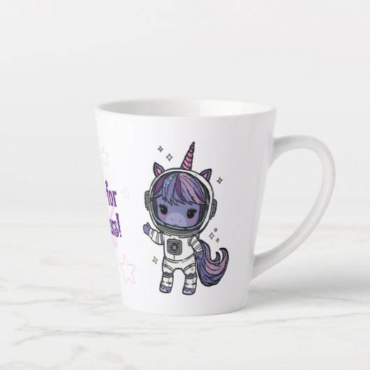 Niedliche Astro Unicorn-Tasse Milchtasse (Rechts)