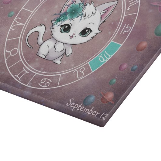 Niedliche Astrologie Schneidebrett (Ecke)