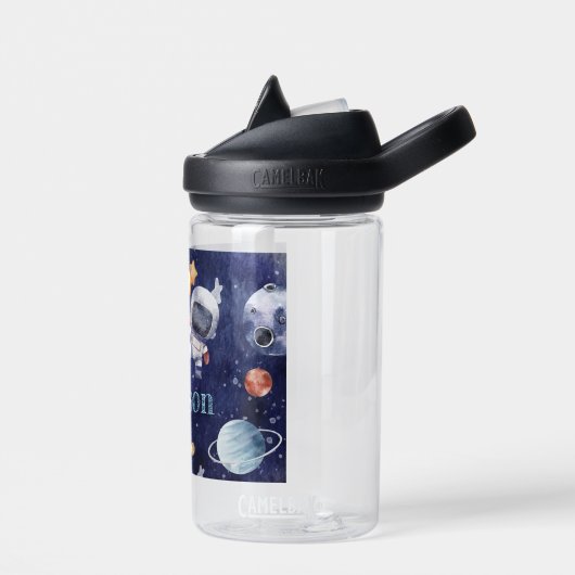 Niedliche Astronauten Galaxy Planet Kinder Trinkflasche (Links)