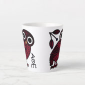 Niedliche Athener Owl Münze Altgriechisch Milchtasse (Vorderseite)