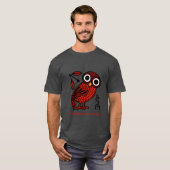 Niedliche athenische Eukalyptusmünze Altgriechisch T-Shirt (Vorne ganz)