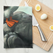 Niedliche Atlantikküste Geschirrtuch (Viertel Falte)