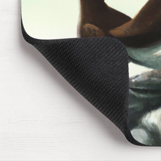 Niedliche Atlantikküste Mousepad (Ecke)