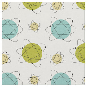 Niedliche Atomenergie Mitte Jahrhundert Modernes M Stoff