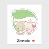 niedliche aufkleber (Blatt)