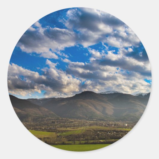 Niedliche Aufkleber für Bergplaner (Vorderseite)