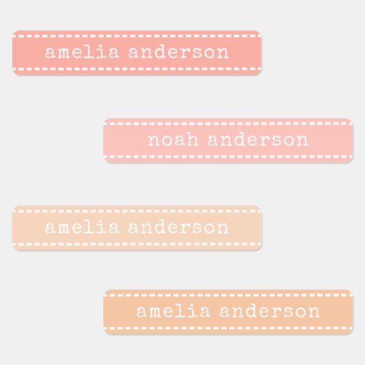 Niedliche Aufkleber für die Ribbon-Pastel Wasserfe (Gruppe)