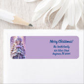 Niedliche Aufkleber für die Weihnachtsadresse für  (Insitu)