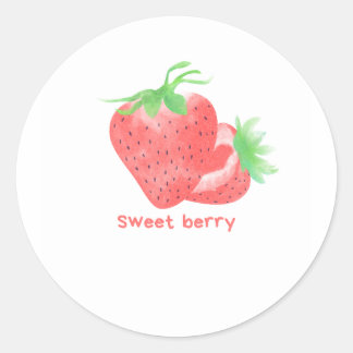 Niedliche Aufkleber für Süßbeeren