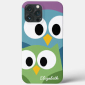 Niedliche Augen Cartoon mit Name - farbig Case-Mate iPhone Hülle (Rückseite)