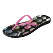 Niedliche Augschattenflöten Badesandalen (Schrägansicht)
