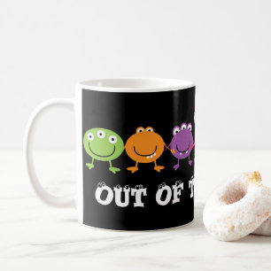 Niedliche Außerirdischen Mattierte Tasse