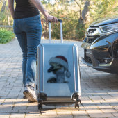 Niedliche australische Emu, die einen festlichen F Aufkleber (Koffer Insitu)