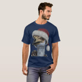 Niedliche australische Emu, die einen festlichen F T-Shirt (Vorne ganz)
