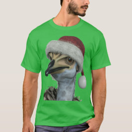 Niedliche australische Emu, die einen festlichen U T-Shirt