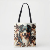 Niedliche Australische Schäfermalerei Tasche (Vorderseite)