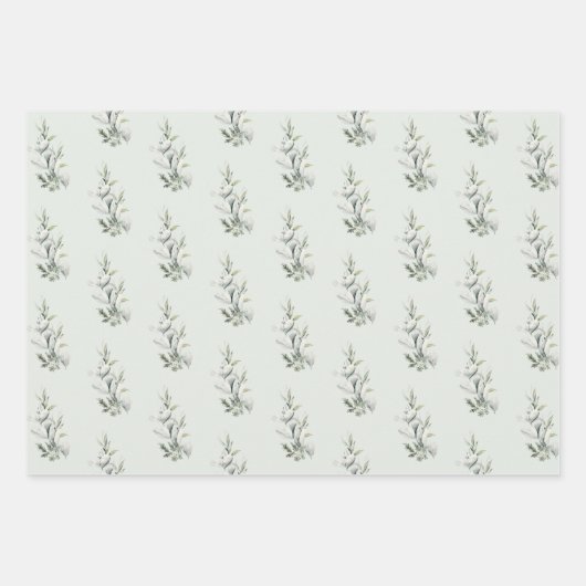 Niedliche Australische Tiere Grüne Birthday Baby B Geschenkpapier Set (Vorderseite 2)