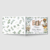 Niedliche australische Tiere Grünpflanzen Kinderdu Gästebuch (Voll)