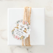 Niedliche australische Tiere Rosa Blumengrün Geschenkanhänger (Beispiel)