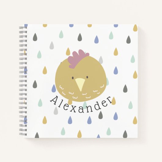 Niedliche Auswahl des benutzerdefinierten Namens Notizblock (Vorderseite)