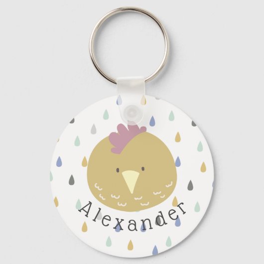 Niedliche Auswahl des benutzerdefinierten Namens Schlüsselanhänger (Vorderseite)