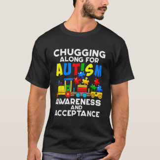 Niedliche Autismus Zug Umarmung für Autismus Aware T-Shirt