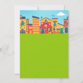 Niedliche Autos Babydusche Einladung (Rückseite)