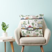 Niedliche Autos im Stadtmuster für kleine Jungen Kissen (Stuhl )