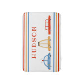 Niedliche Autos Personalisiert Badematte (Vorderseite Vertikal)