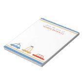Niedliche Autos Personalisierte Mama Notepad Notizblock (Rotiert)