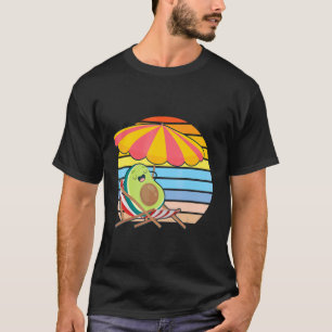 Niedliche Avocado-Früchte für den Sommer Avocado T-Shirt