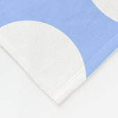 Niedliche Avocado-Springseil-Cartoon-Abbildung Fleecedecke (Ecke)