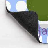 Niedliche Avocado-Springseil-Cartoon-Abbildung Mousepad (Ecke)