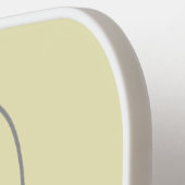 Niedliche Avocado-Springseil-Cartoon-Abbildung Pickleball Schläger (Linke Seite)